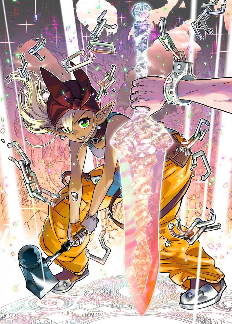 Abandoned Tsuyosugite Buki Ga Kowareru Yuusha To Buki Shokunin No Elf Chapter 1 Page 53