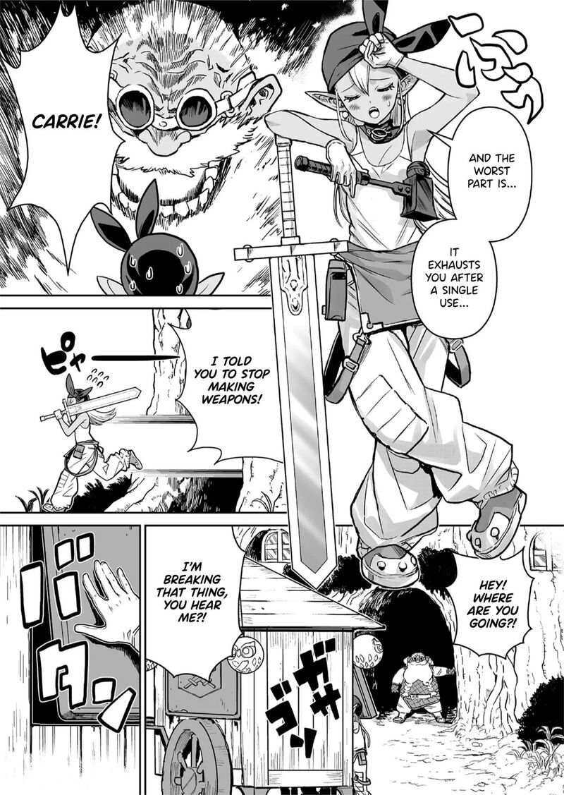 Abandoned Tsuyosugite Buki Ga Kowareru Yuusha To Buki Shokunin No Elf Chapter 1 Page 8