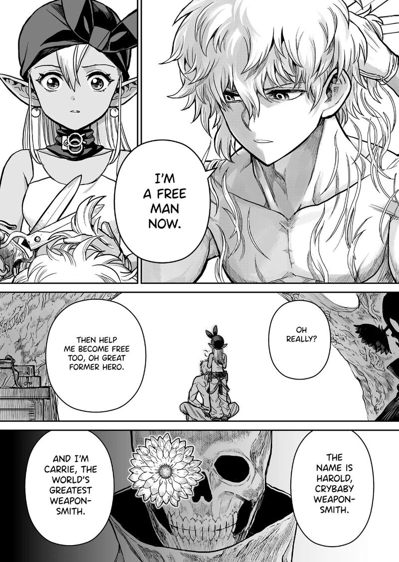 Abandoned Tsuyosugite Buki Ga Kowareru Yuusha To Buki Shokunin No Elf Chapter 2 Page 14