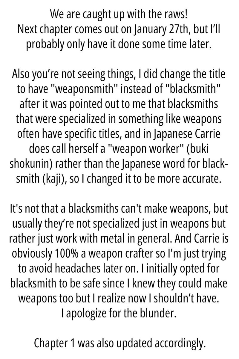 Abandoned Tsuyosugite Buki Ga Kowareru Yuusha To Buki Shokunin No Elf Chapter 2 Page 30