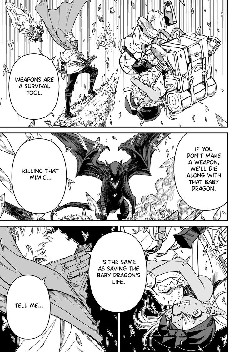 Abandoned Tsuyosugite Buki Ga Kowareru Yuusha To Buki Shokunin No Elf Chapter 5 Page 7