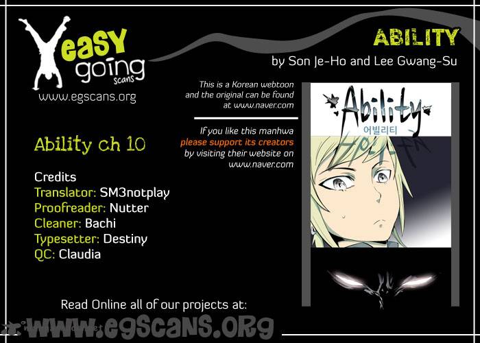 Ability Chapter 10 Page 1