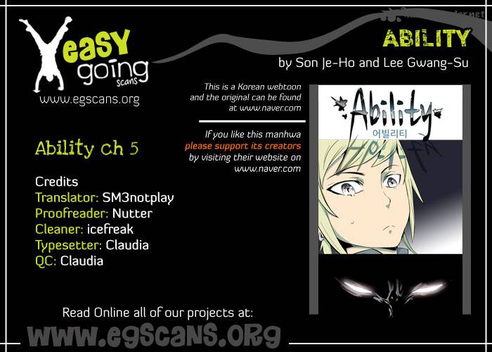 Ability Chapter 5 Page 1