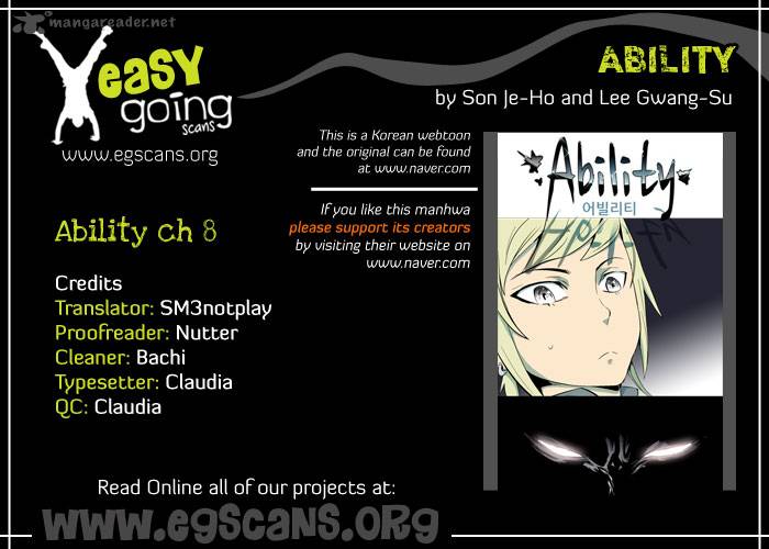 Ability Chapter 8 Page 1