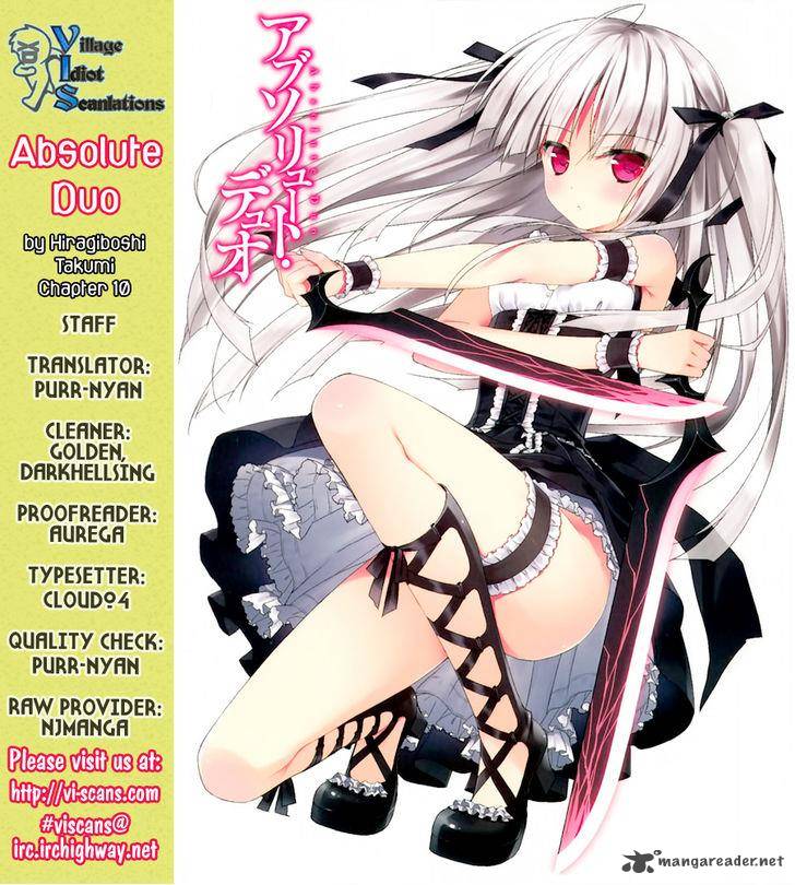 Absolute Duo Chapter 10 Page 1