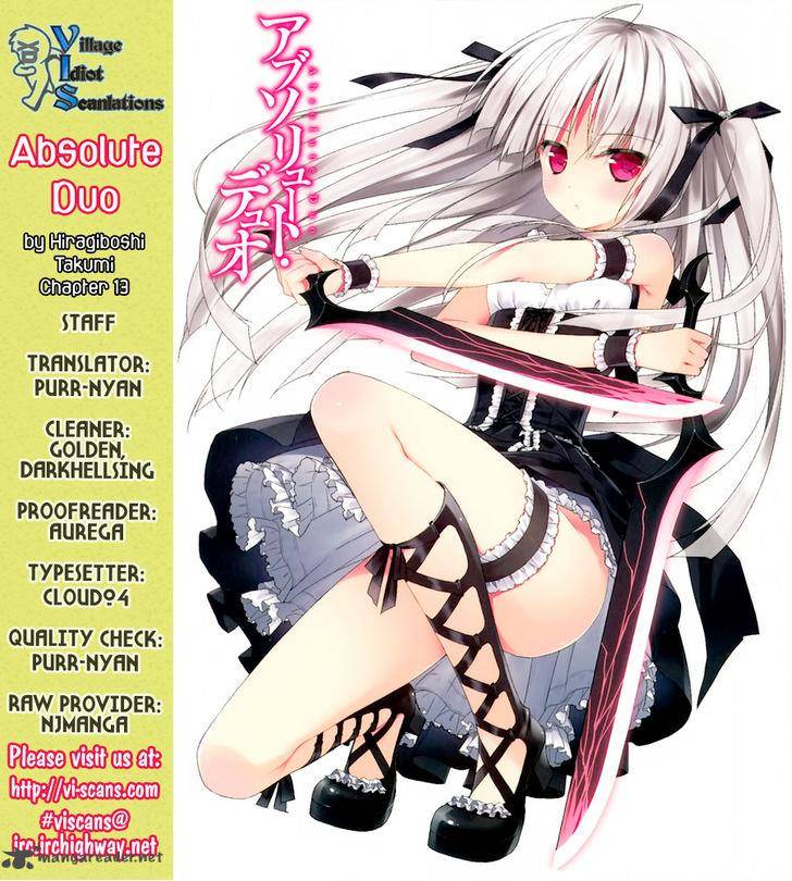Absolute Duo Chapter 13 Page 1