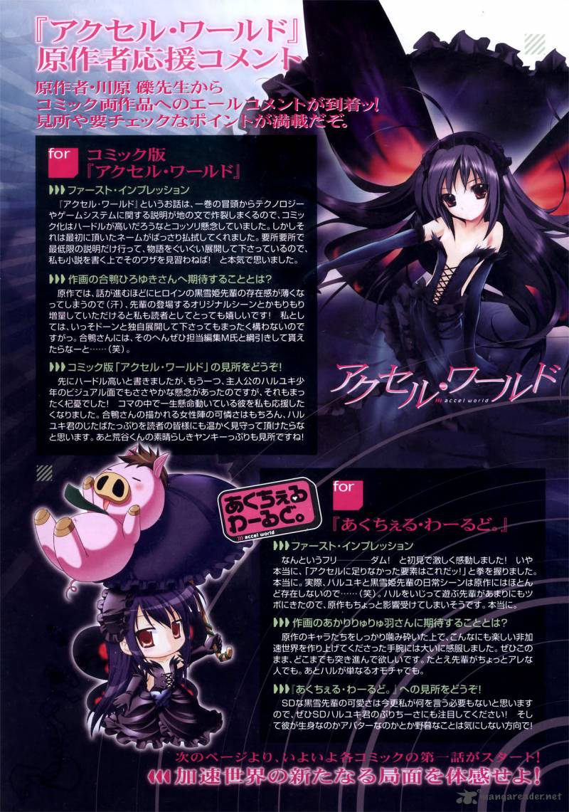 Accel World Chapter 1 Page 2