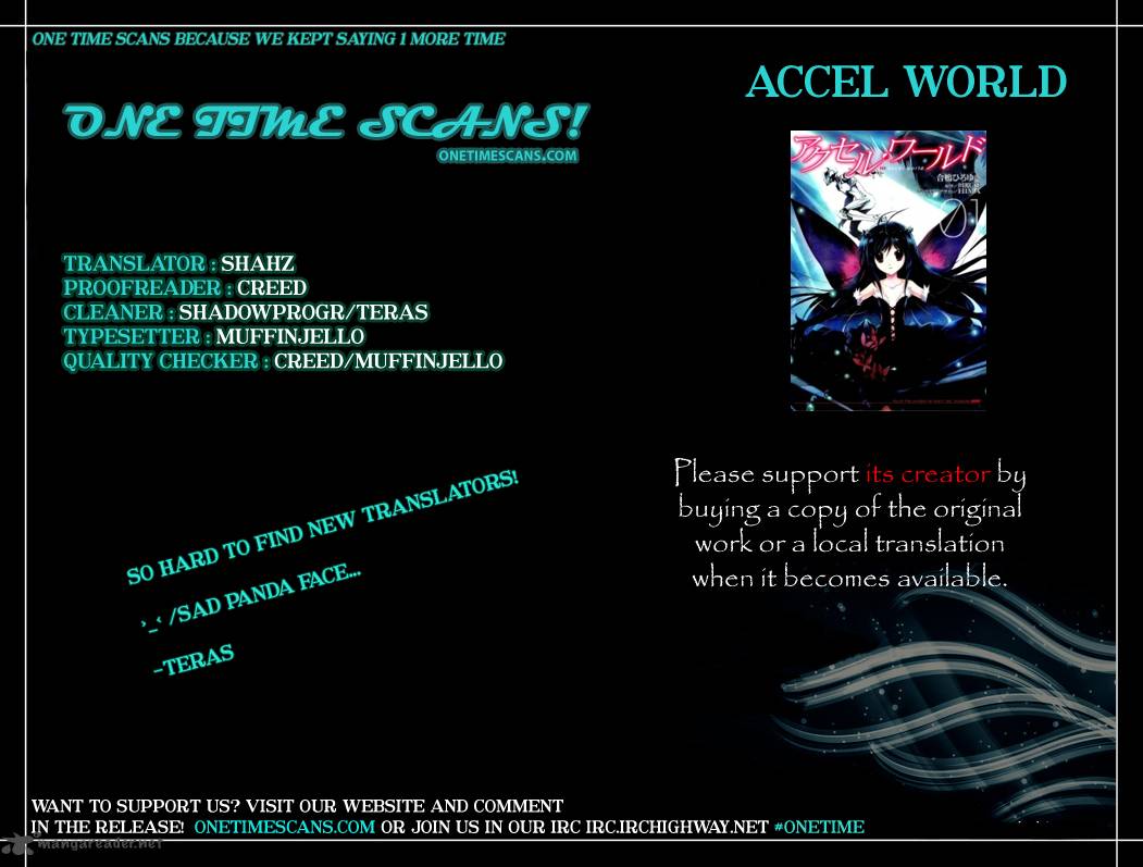 Accel World Chapter 20 Page 1