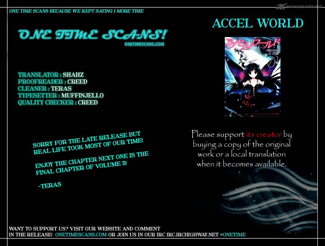 Accel World Chapter 21 Page 1