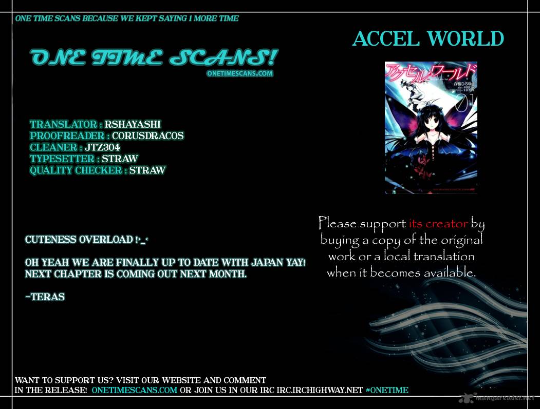 Accel World Chapter 31 Page 1