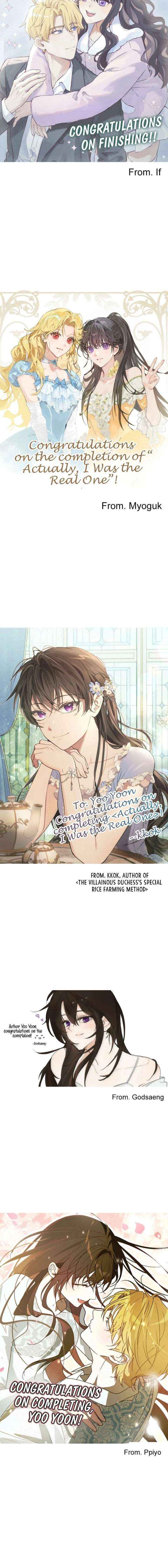 Actually I Was The Real One Chapter 160a Page 6