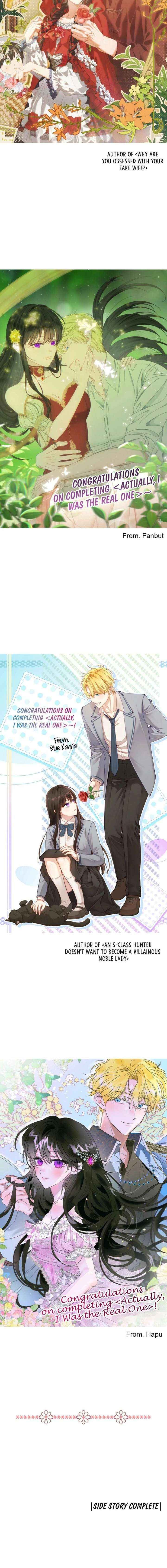 Actually I Was The Real One Chapter 160a Page 8