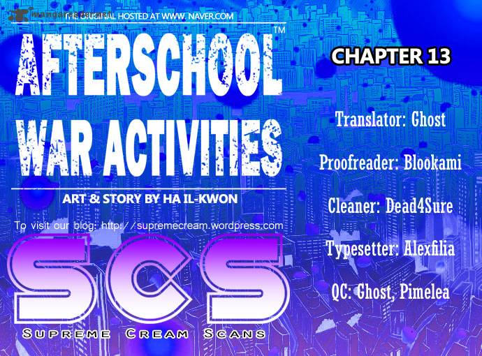 Afterschool Military Activity Chapter 13 Page 1