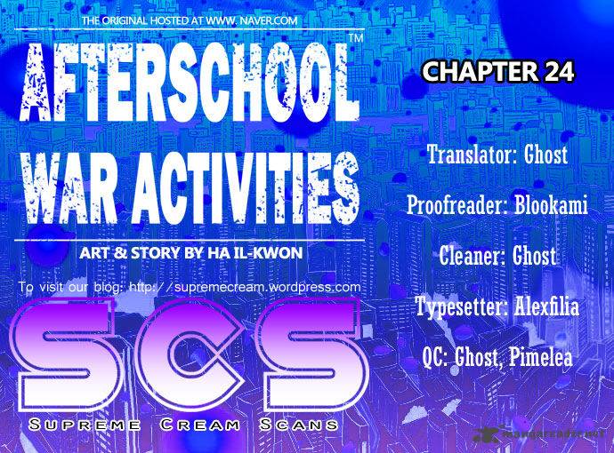 Afterschool Military Activity Chapter 24 Page 1
