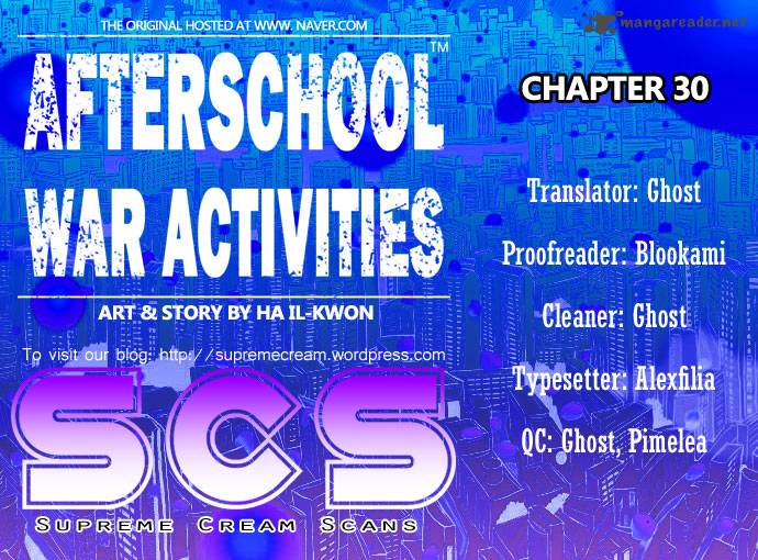 Afterschool Military Activity Chapter 30 Page 1