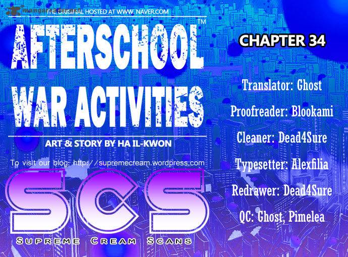 Afterschool Military Activity Chapter 34 Page 1