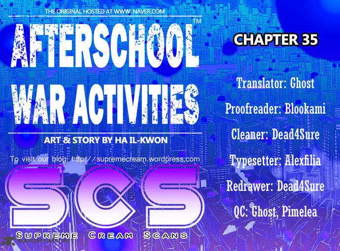 Afterschool Military Activity Chapter 35 Page 1