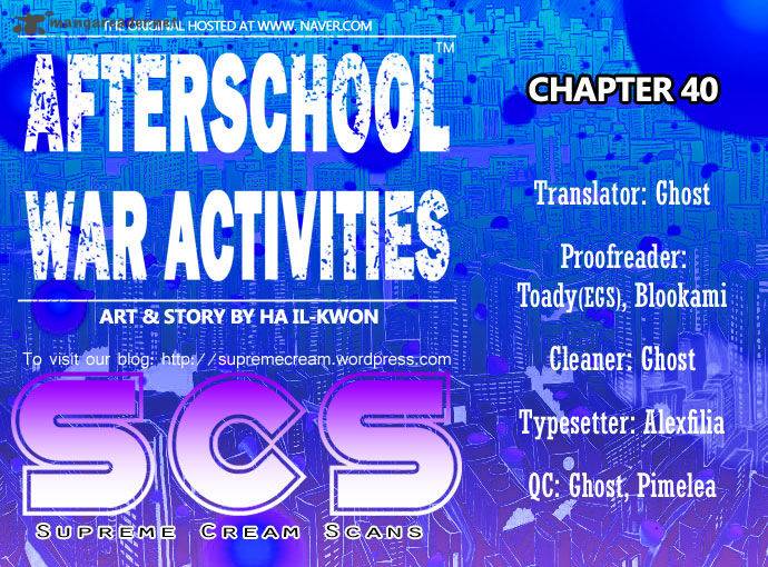 Afterschool Military Activity Chapter 40 Page 1