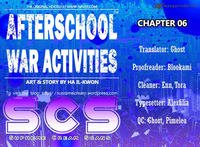 Afterschool Military Activity Chapter 6 Page 1