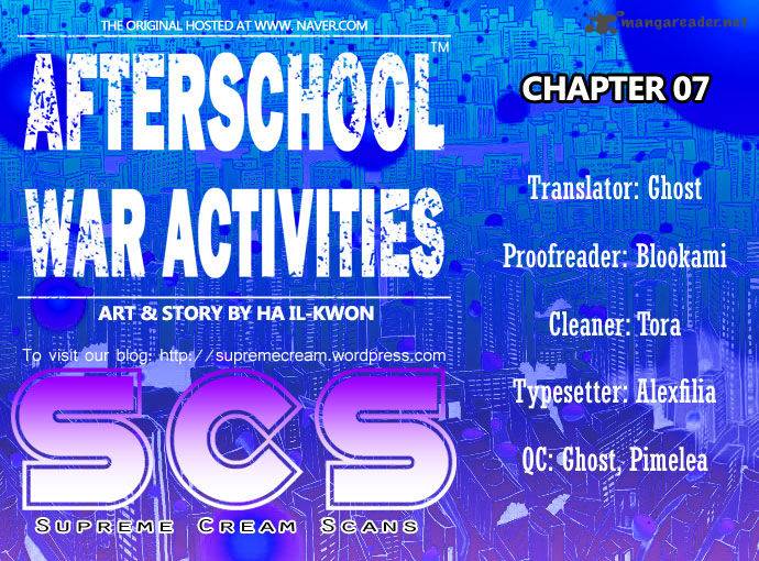 Afterschool Military Activity Chapter 7 Page 1