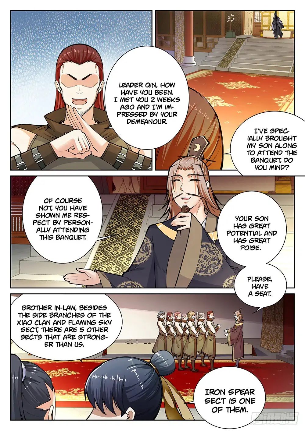 Against The Gods Chapter 55 Page 1