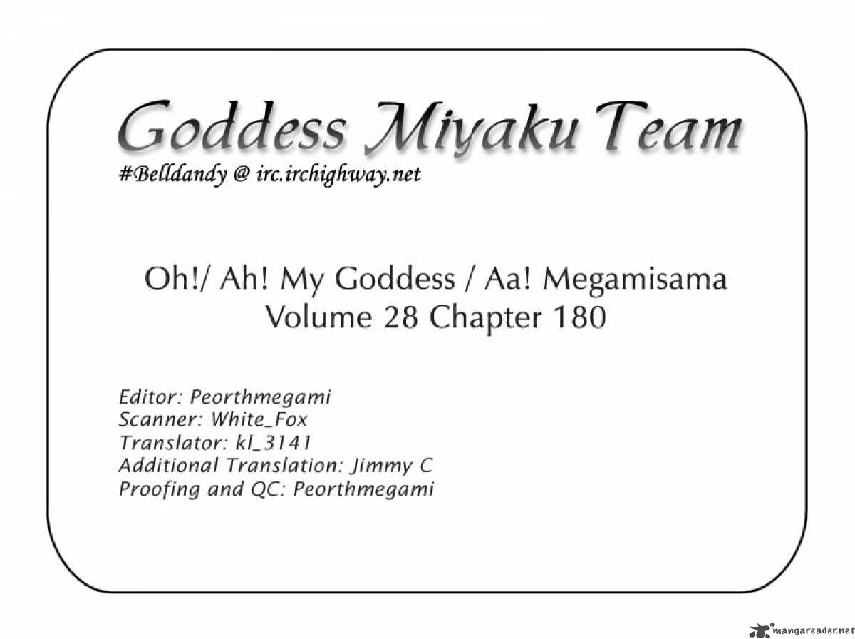 Ah My Goddess Chapter 180 Page 29