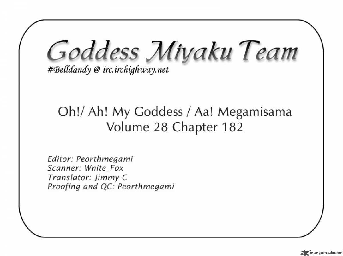 Ah My Goddess Chapter 182 Page 29