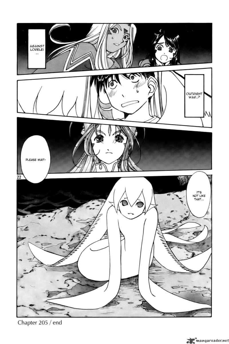 Ah My Goddess Chapter 205 Page 22