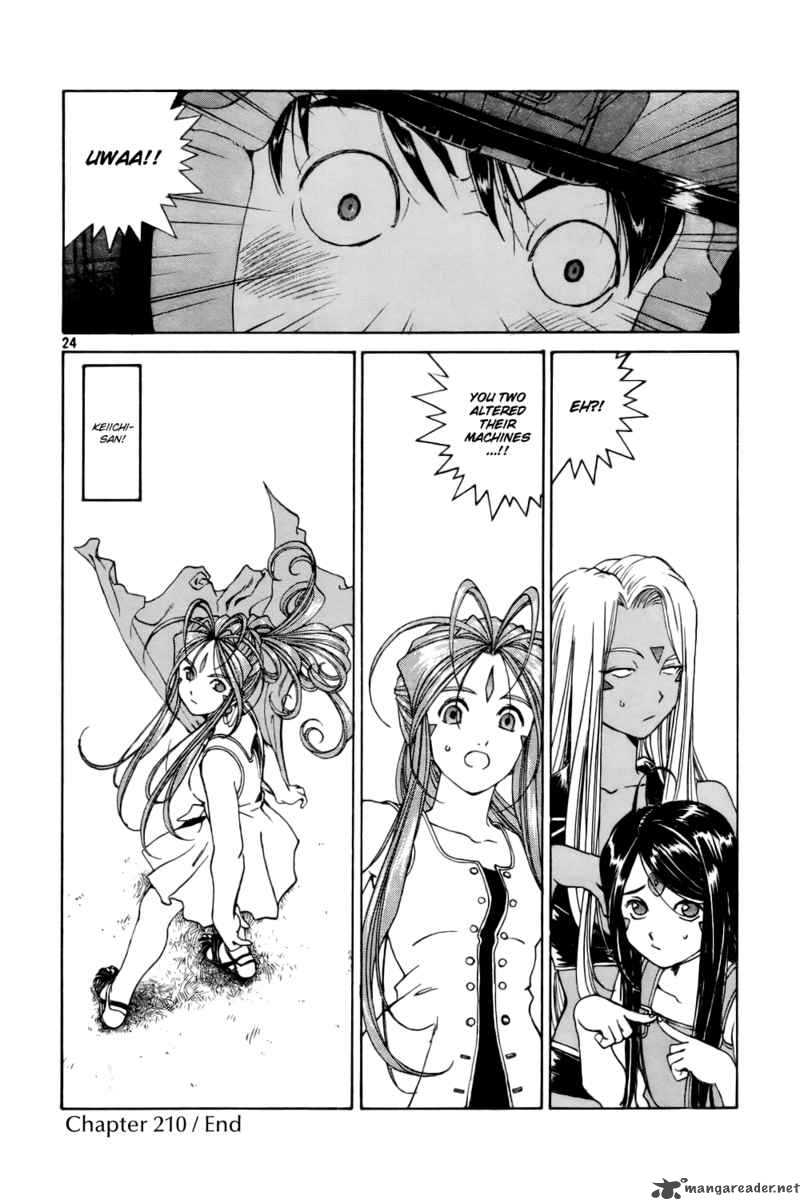Ah My Goddess Chapter 210 Page 24