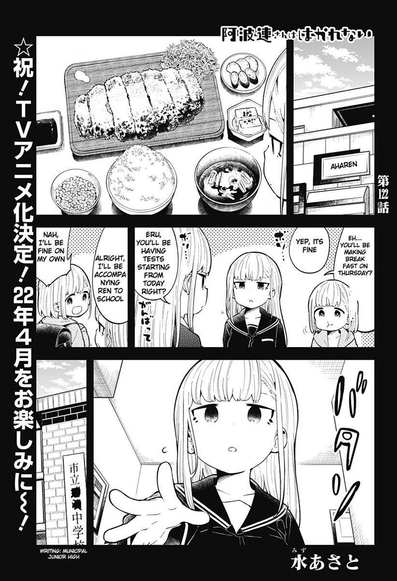 Aharen San Wa Hakarenai Chapter 122 Page 1