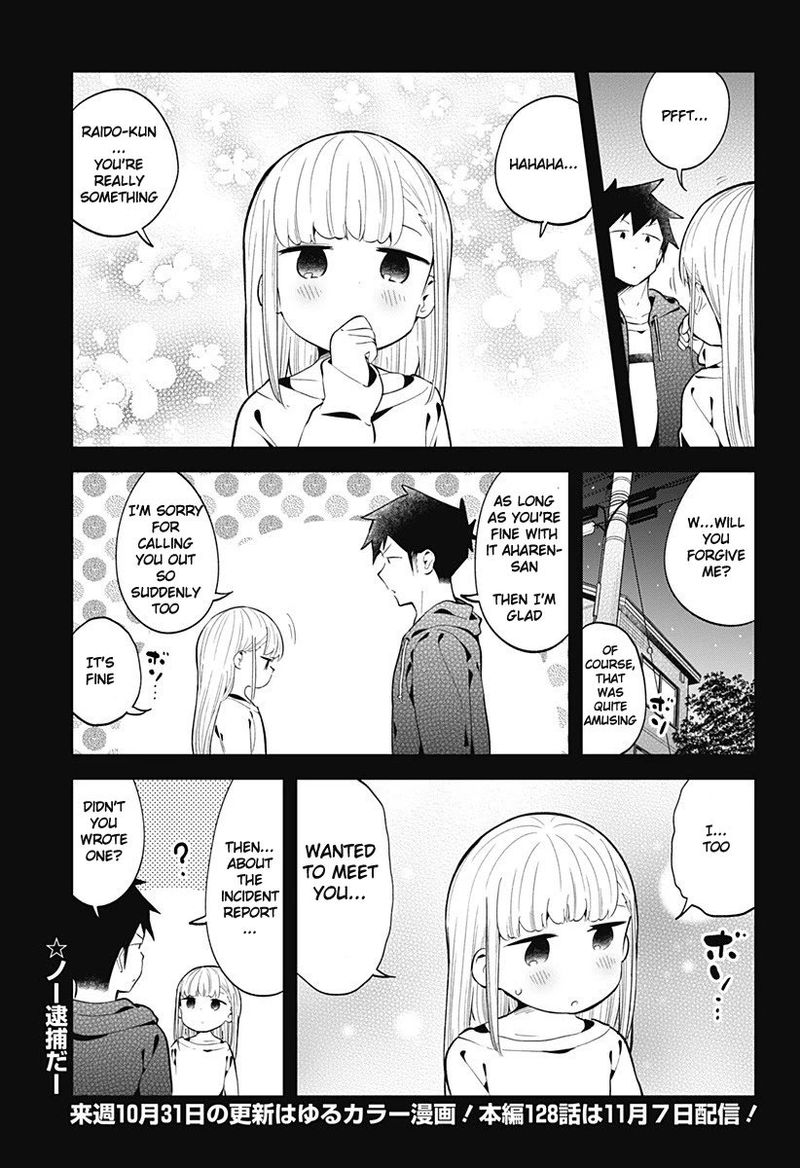 Aharen San Wa Hakarenai Chapter 127 Page 12