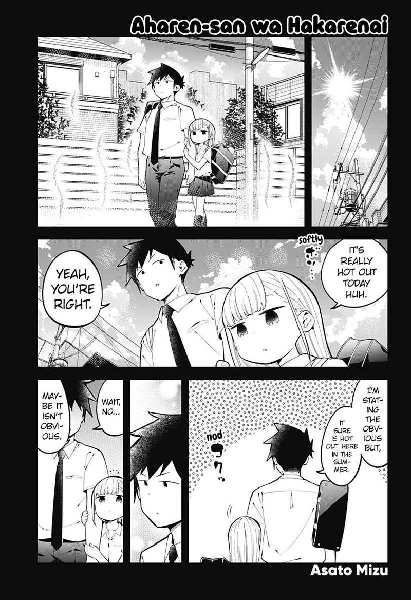 Aharen San Wa Hakarenai Chapter 154 Page 1