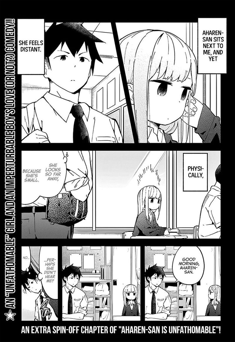 Aharen San Wa Hakarenai Chapter 17e Page 1