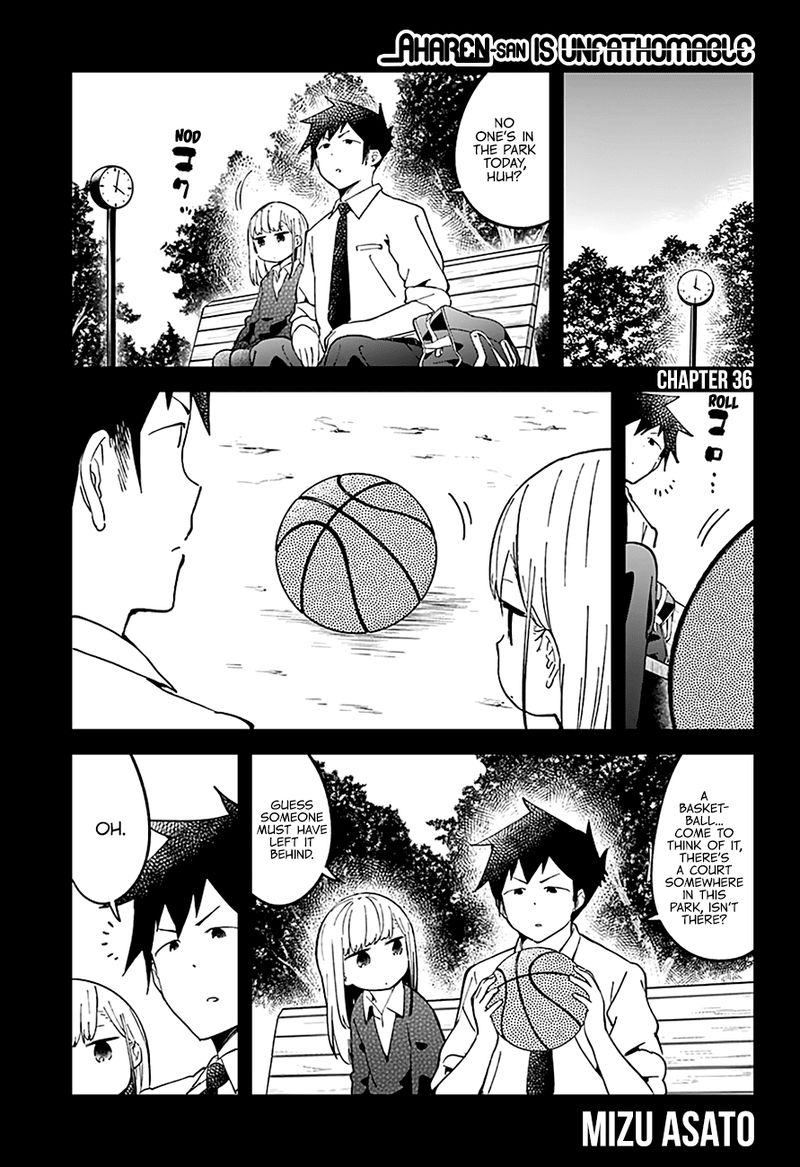 Aharen San Wa Hakarenai Chapter 36 Page 2