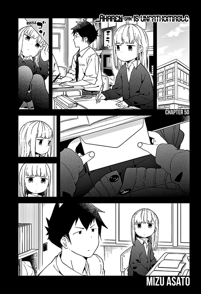 Aharen San Wa Hakarenai Chapter 50 Page 2