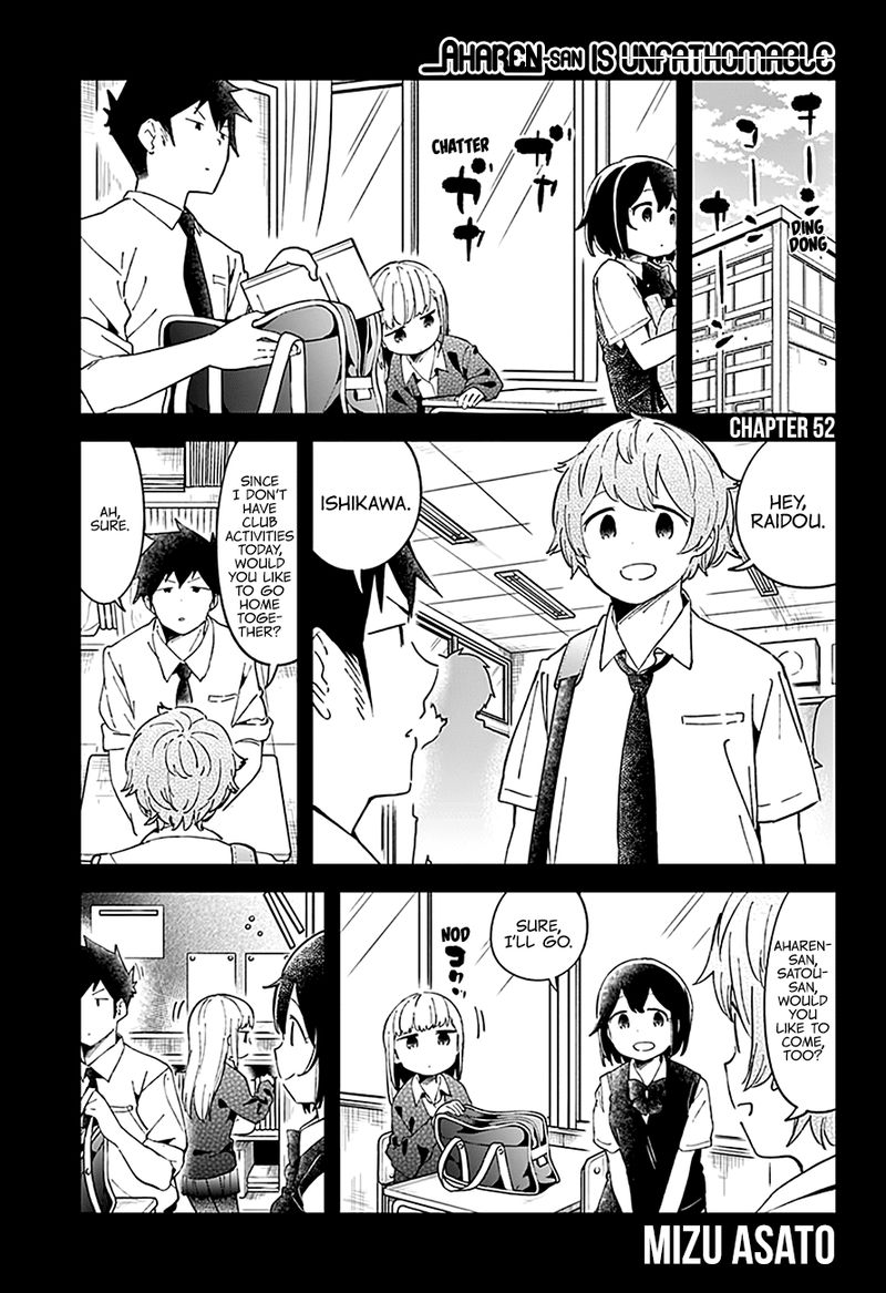 Aharen San Wa Hakarenai Chapter 52 Page 2