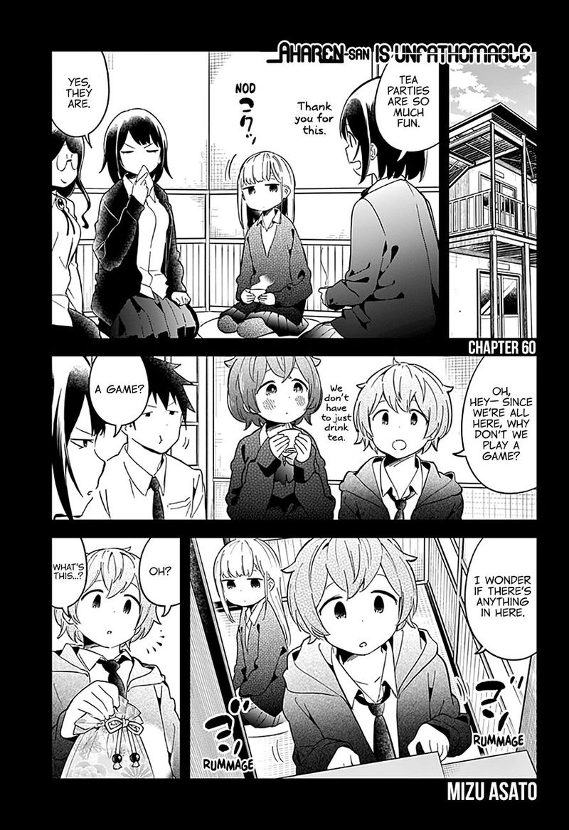 Aharen San Wa Hakarenai Chapter 60 Page 1