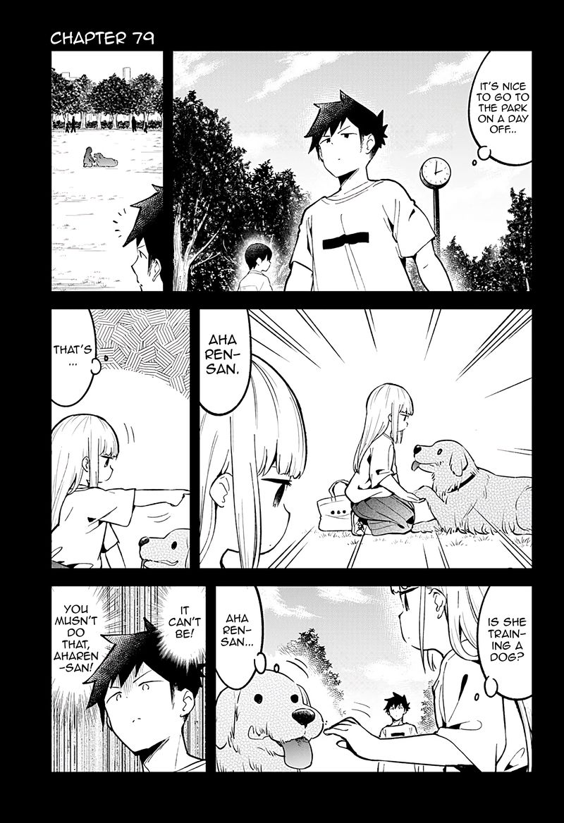 Aharen San Wa Hakarenai Chapter 79 Page 1