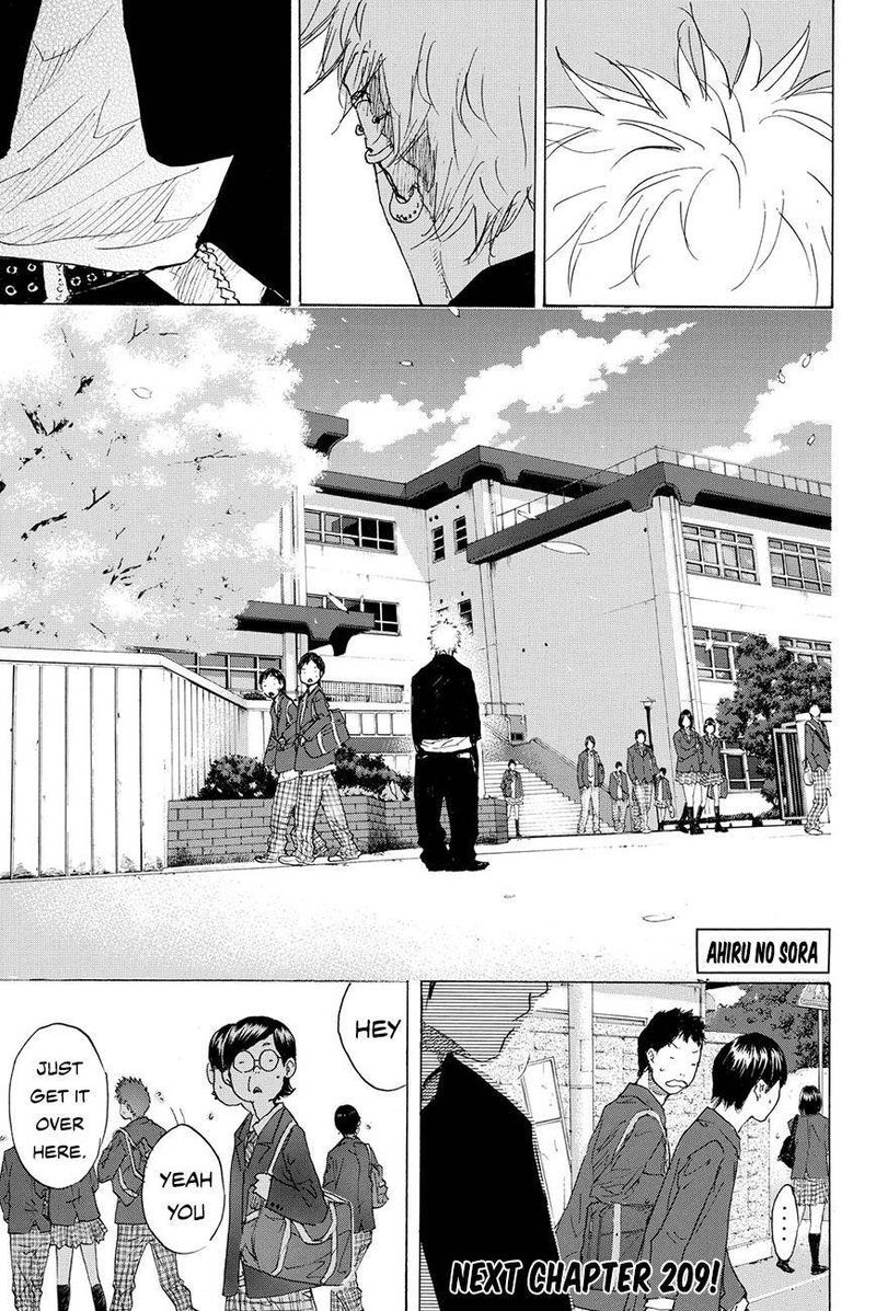 Ahiru No Sora Chapter 208 Page 21