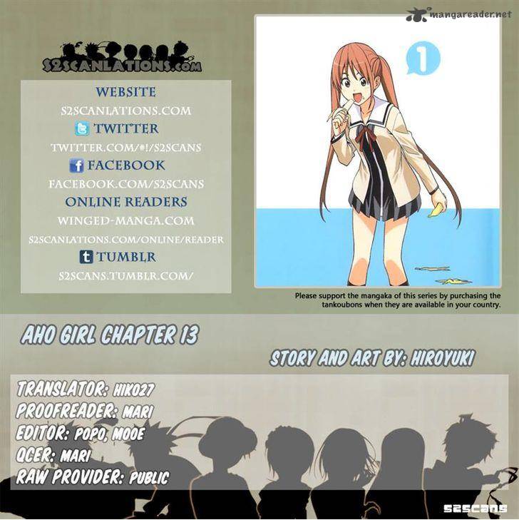 Aho Girl Chapter 13 Page 8