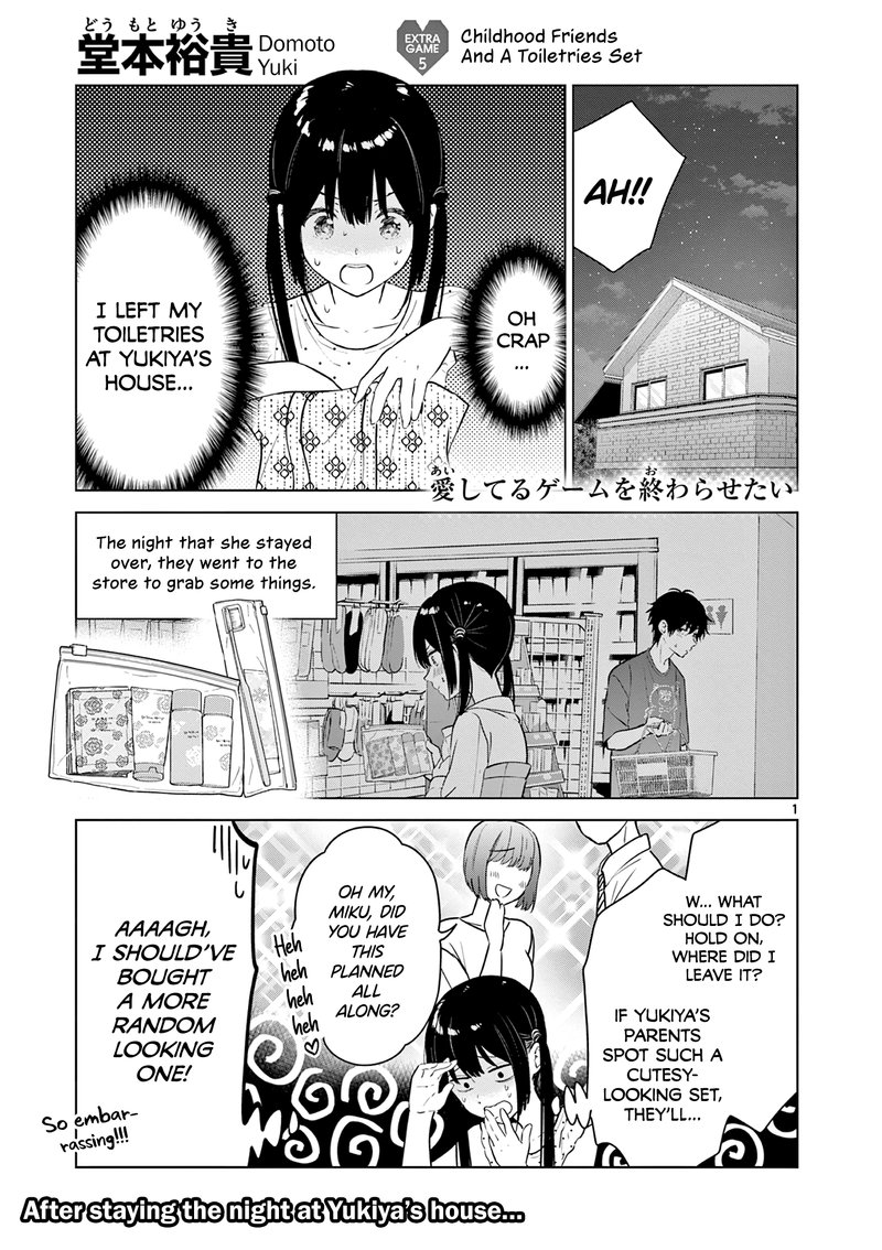 Aishiteru Game Wo Owarasetai Chapter 18f Page 1