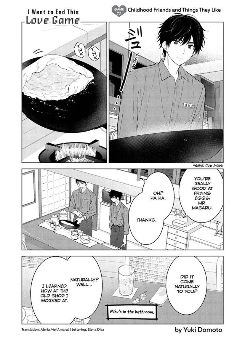 Aishiteru Game Wo Owarasetai Chapter 72 Page 2