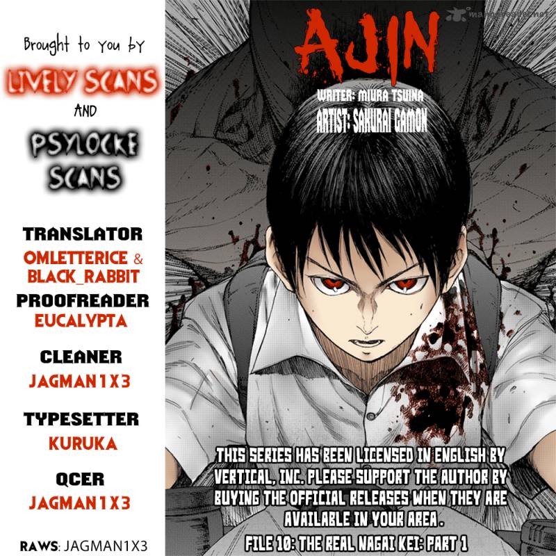 Ajin Chapter 10 Page 1