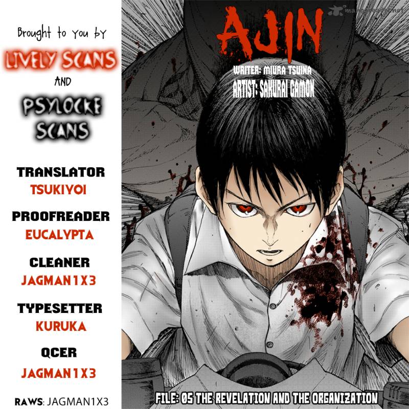 Ajin Chapter 5 Page 1