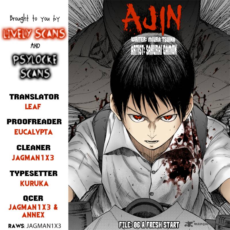 Ajin Chapter 6 Page 1