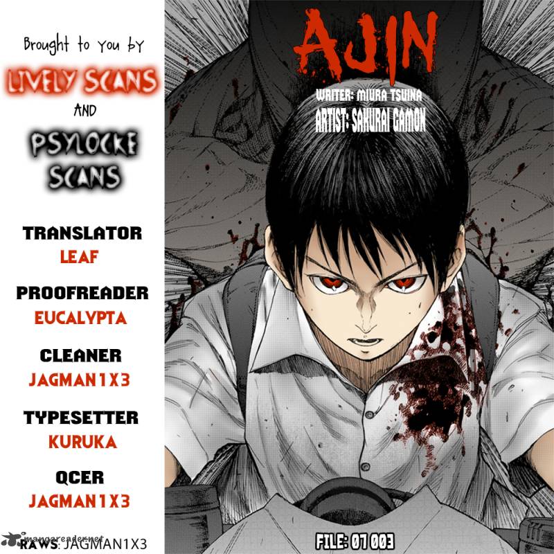 Ajin Chapter 7 Page 1