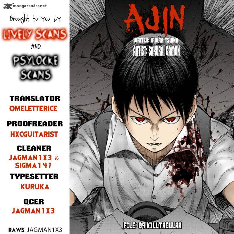 Ajin Chapter 9 Page 1