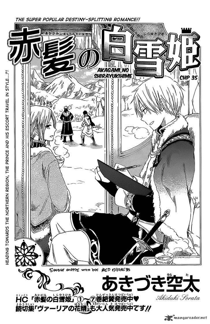 Akagami No Shirayukihime Chapter 35 Page 1