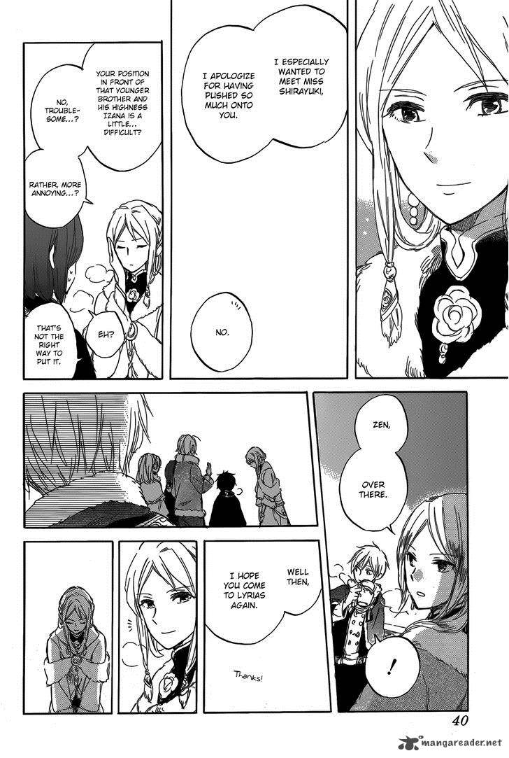 Akagami No Shirayukihime Chapter 40 Page 23