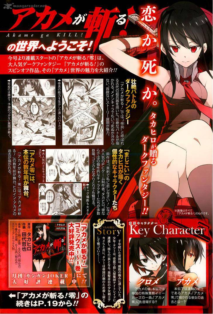 Akame Ga Kill Zero Chapter 1 Page 5
